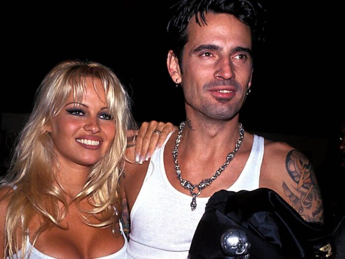 Pamela Anderson und Tommy Lee 1995.