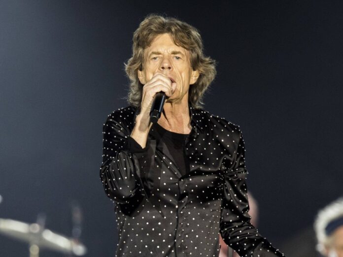 Mick Jagger auf dem ebenfalls verewigten Konzert in Düsseldorf im Jahr 2017.