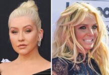 Christina Aguilera (li.) will Britney Spears unterstützen.