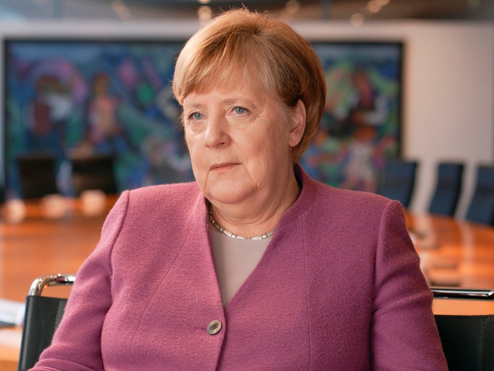 "Angela Merkel - Im Lauf der Zeit": Bundeskanzlerin Angela Merkel im Interview mit Dokumentarfilmer Torsten Körner.