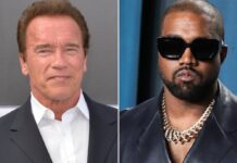 Arnold Schwarzenegger (l.) und Kanye West waren Zugpferde bei den Super-Bowl-Werbungen.