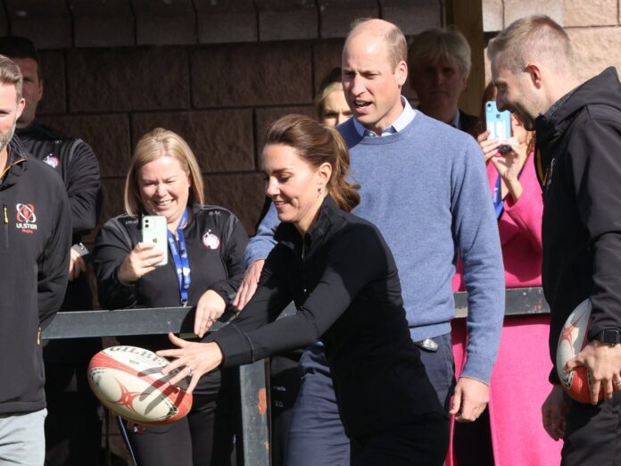 Der Herzog und die Herzogin von Cambridge messen sich gerne in sportlichen Wettbewerben.