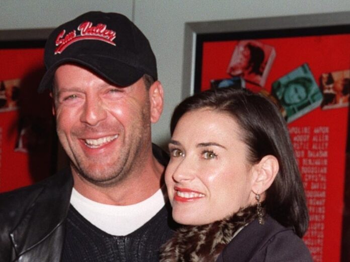 Demi Moore bedankt sich bei Bruce Willis für ihre gemeinsame Patchwork-Familie.