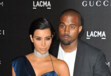 Kim Kardashian und Kanye West im Jahr 2014.