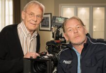 Rolf (l.) und Ben Becker sind in der Serie "In aller Freundschaft" erstmals gemeinsam vor der Kamera zu sehen.