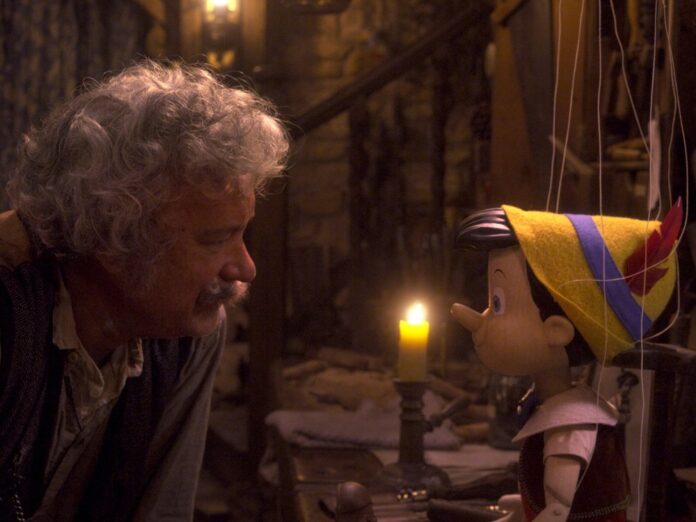 Disney+ hat ein erstes Bild von Tom Hanks als Geppetto in 