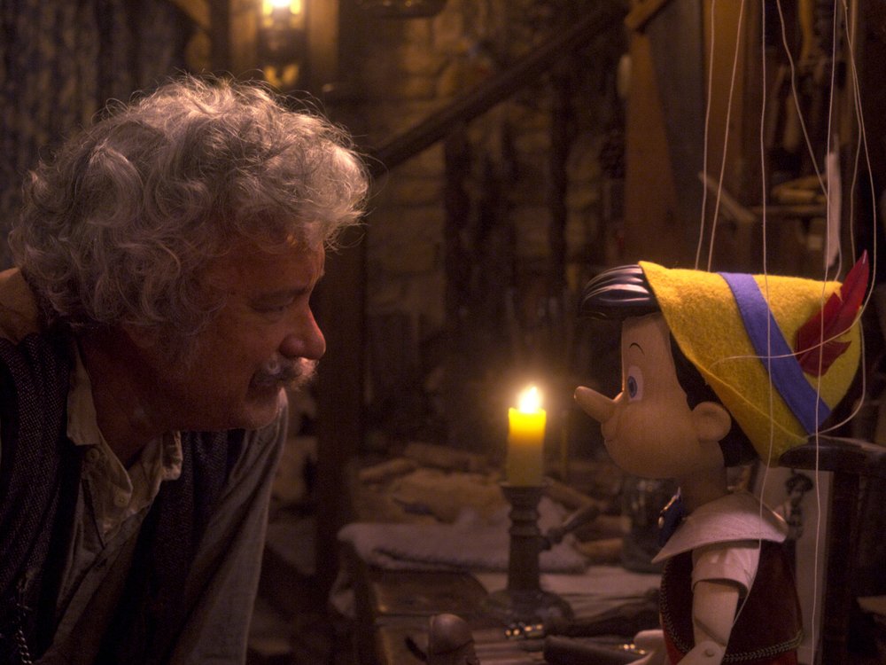 Disney+ hat ein erstes Bild von Tom Hanks als Geppetto in "Pinocchio" veröffentlicht.