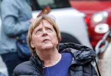 Angela Merkel auf Sightseeing-Tour in Rom.