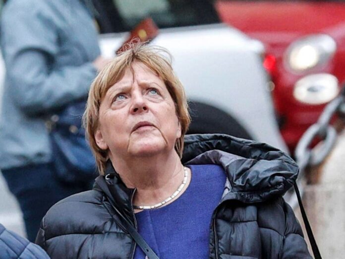 Angela Merkel auf Sightseeing-Tour in Rom.
