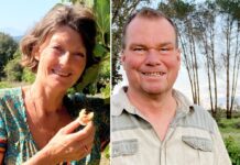 Rüdiger aus Südafrika und Rolinka aus Frankreich sind bei "Bauer sucht Frau International" mit dabei.