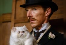 Benedict Cumberbatch als Katzenfan Louis Wain.