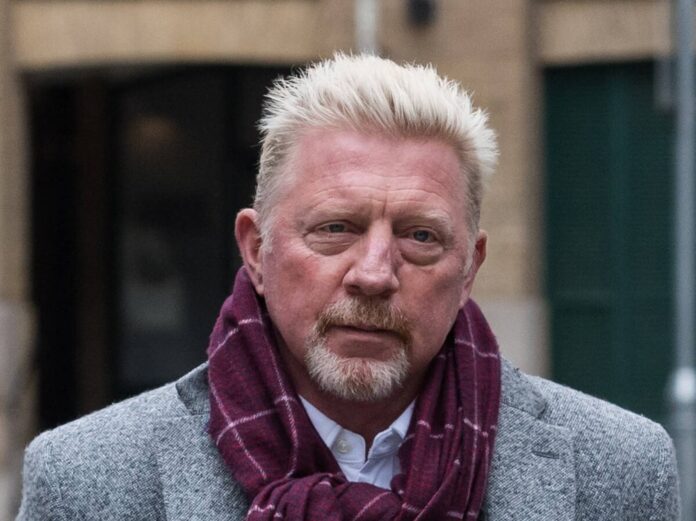 Boris Becker am Tag der Urteilsverkündung auf dem Weg ins Londoner Gericht.