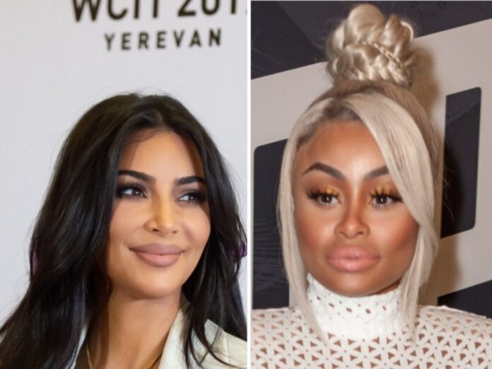 Kim Kardashian (li.) hat gegen Blac Chyna vor Gericht einen Teilsieg errungen.