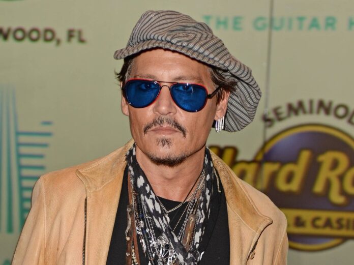 Teilzeit-Rockstar Johnny Depp.