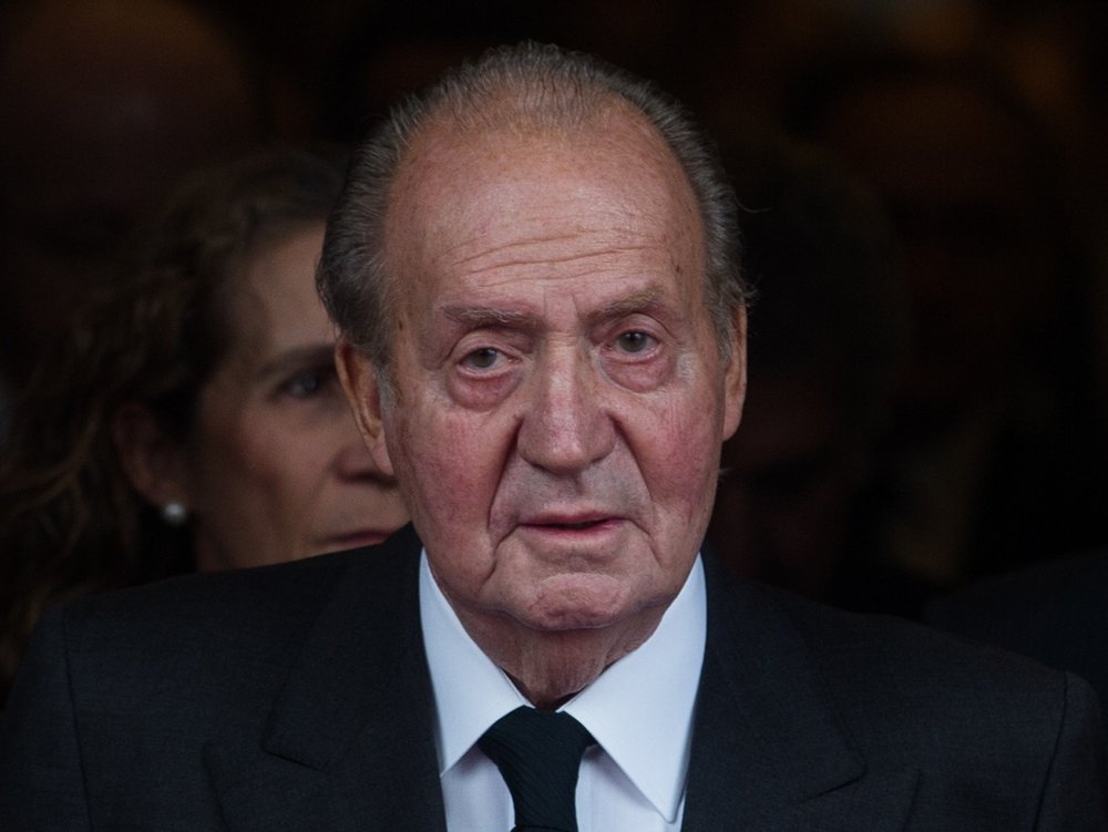Juan Carlos besucht derzeit Spanien.