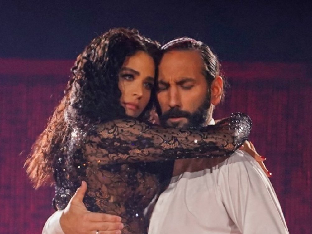 "Let's Dance": Amira Pocher mit ihrem Tanzpartner Massimo Sinató.