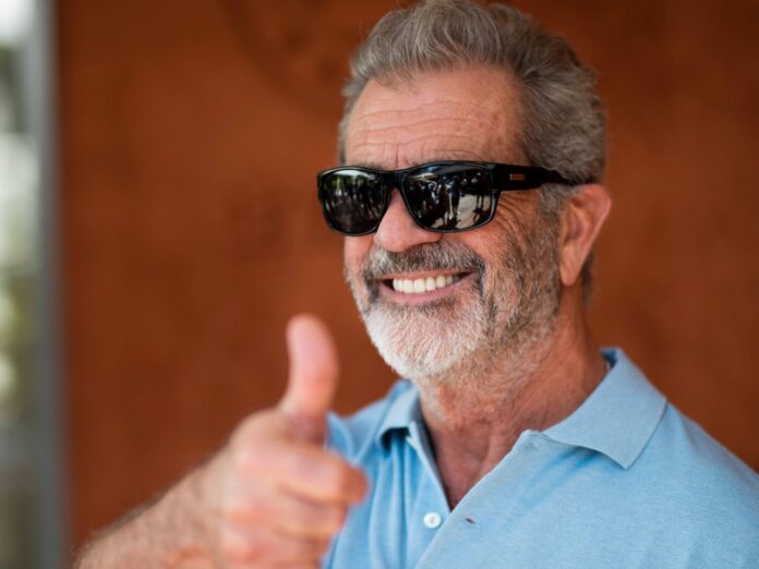 Gut in Form: Mel Gibson.