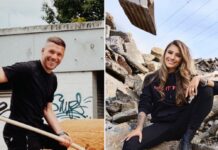 Sophia Thomalla und Lukas Podolski amüsieren mit ihrem Schlagabtausch ihre Fans.