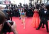 Eine unbekannte Frau stürmte am Freitag (20. Mai) den roten Teppich bei den Filmfestspielen von Cannes.