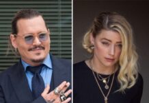 Johnny Depp und Amber Heard nach ihrem Prozess.