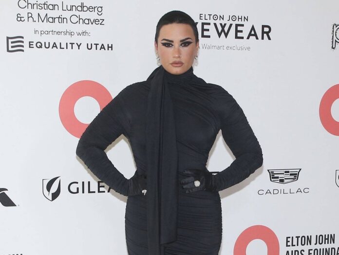 Demi Lovato auf dem roten Teppich in Los Angeles im März.