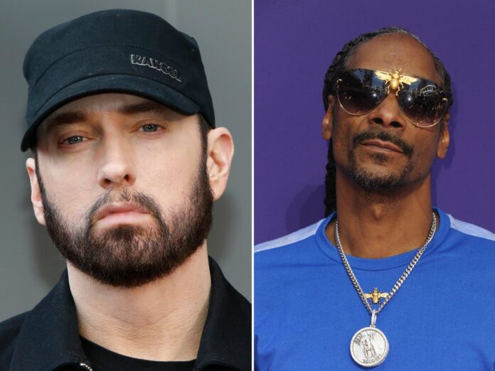 Eminem und Snoop Dogg waren zusammen im Studio - und es wurde rauchig.