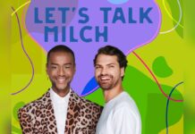 Moderator Tarik spricht in dem Podcast "Let's Talk Milch" mit Schauspieler Jimi Blue Ochsenknecht.