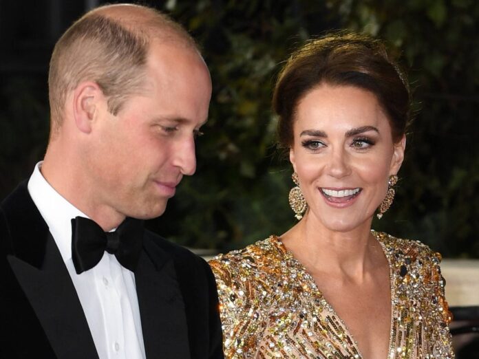 Ein gut gelauntes Team: Prinz William und seine Ehefrau Herzogin Kate.