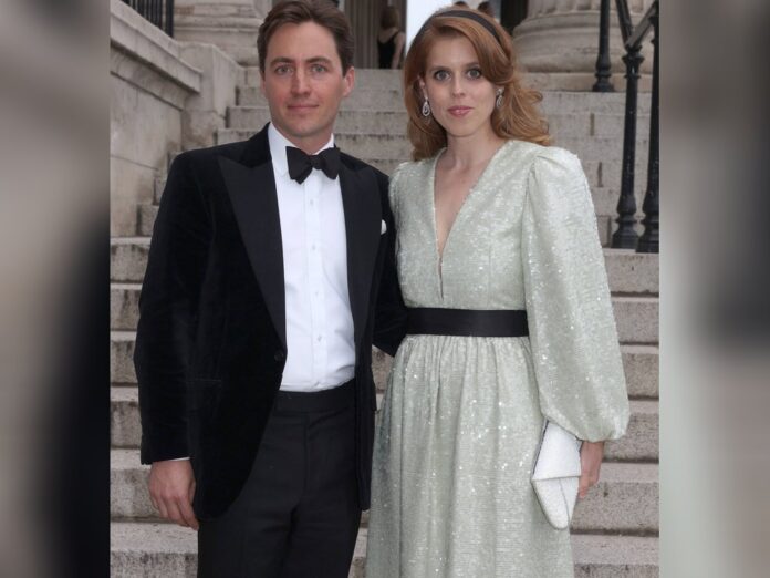 Prinzessin Beatrice und ihr Ehemann Edoardo Mapelli Mozzi bei einer Gala der National Gallery in London.