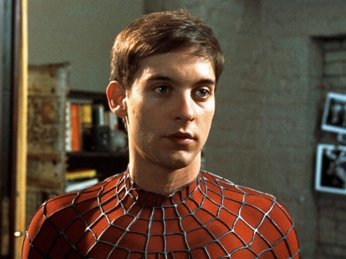Tobey Maguire 2002 als Peter Parker alias 