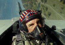Tom Cruise in "Top Gun: Maverick".