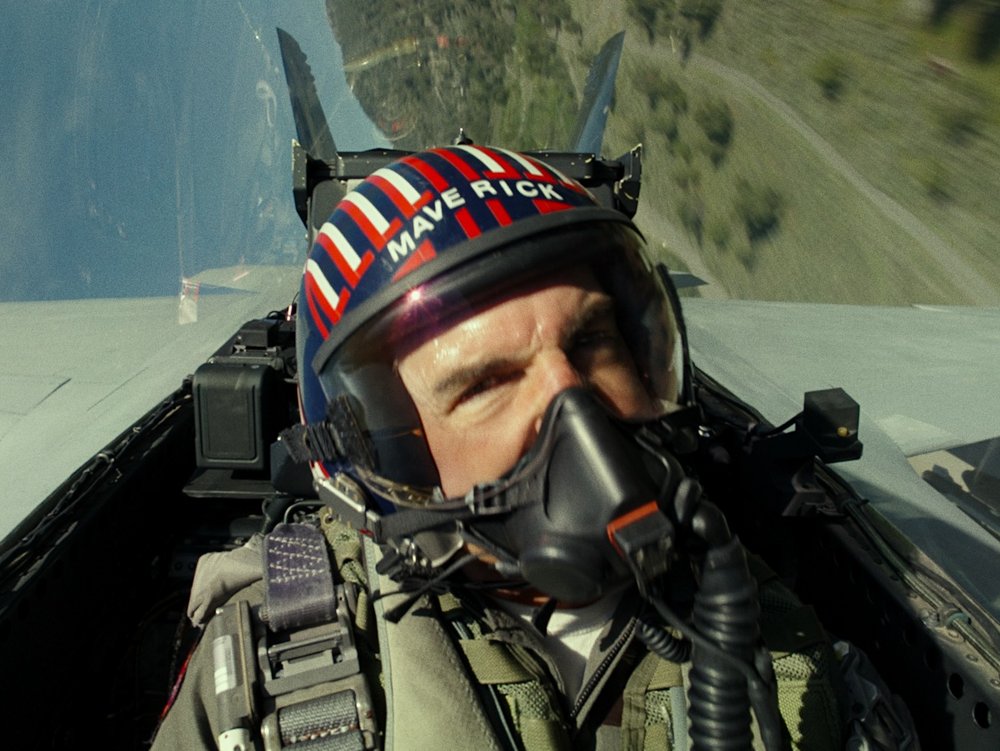 Tom Cruise in "Top Gun: Maverick".