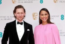 Tom Hiddleston und Zawe Ashton bei den British Academy Film Awards 2022 in der Royal Albert Hall in London.