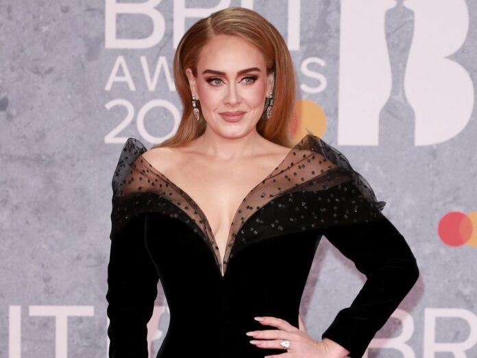 Adele im Februar 2022 in London.