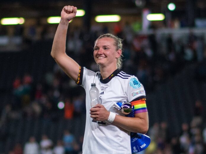 Das Gesicht des deutschen Erfolgs bei der Europameisterschaft bis hierhin: Alexandra Popp.
