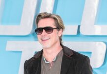 Gute Laune bei Brad Pitt: Bei der Premiere von "Bullet Train" in London strahlte der Hollywoodstar in die Kameras.