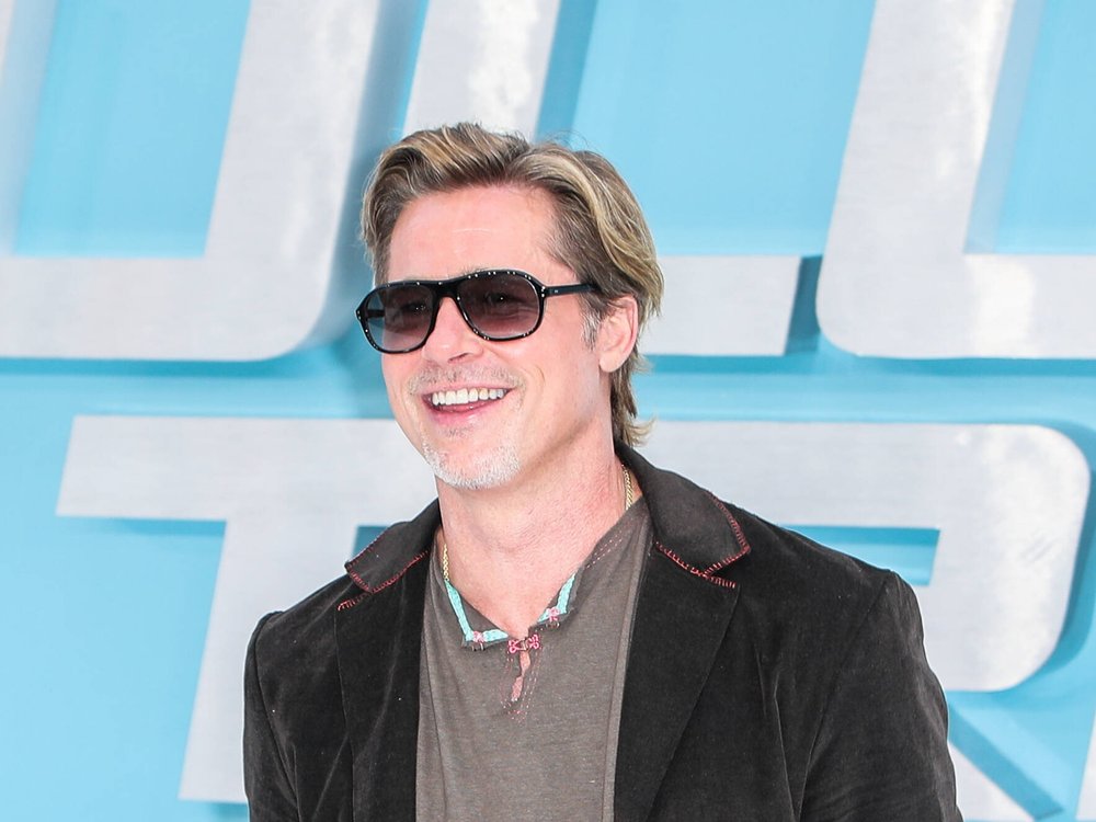 Gute Laune bei Brad Pitt: Bei der Premiere von "Bullet Train" in London strahlte der Hollywoodstar in die Kameras.