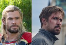 Chris Hemsworth (li.) kehrt im Juli als Thor zurück