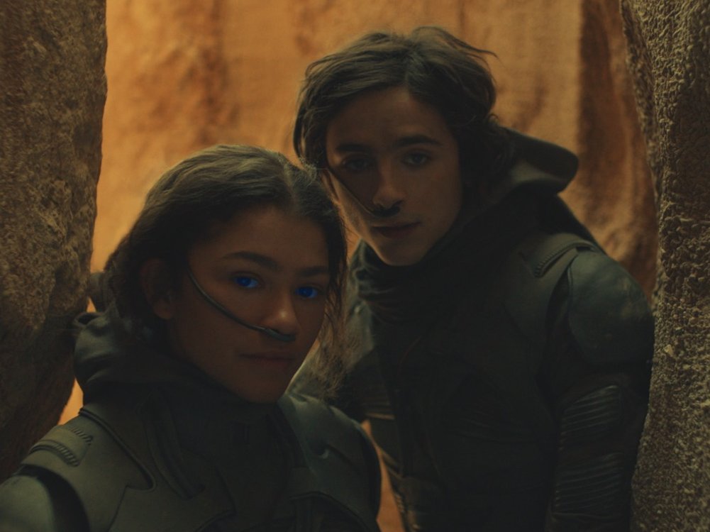 Zendaya und Timothée Chalamet im ersten Teil von "Dune".