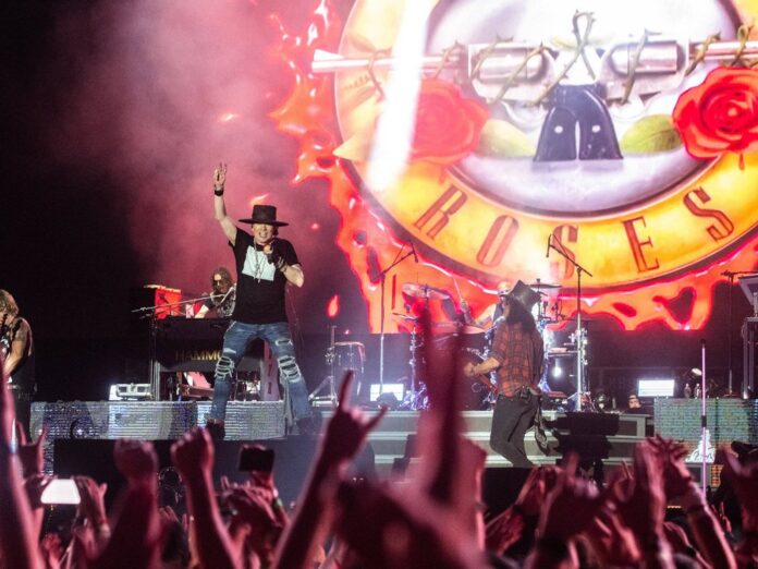 Guns N' Roses sind derzeit auf Welttournee.