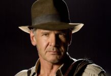 Harrison Ford als gealterter Indiana Jones.