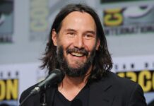 Keanu Reeves besuchte am Freitag die Comic-Con in San Diego.