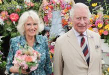 Herzogin Camilla und Prinz Charles besuchten eine Blumen-Ausstellung in Sandringham.