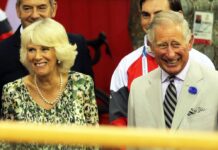 Herzogin Camilla und Prinz Charles bei den Commonwealth Games in Glasgow 2014.