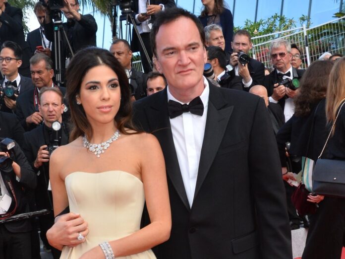Quentin Tarantino und seine Ehefrau Daniella bei einem Auftritt in Cannes.