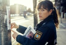 Verena Altenberger als Elisabeth Eyckhoff im Münchner "Polizeiruf 110".