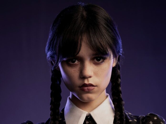 Jenna Ortega als Wednesday Addams in der Netflix-Serie 