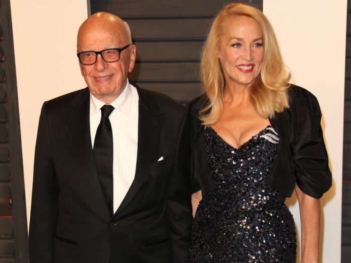 Jerry Hall und Rupert Murdoch waren sechs Jahre verheiratet.