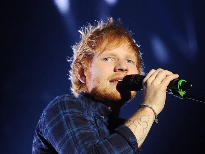 Ed Sheeran sang in Frankfurt vor 61.000 Menschen.
