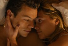 Harry Styles mit Florence Pugh in "Dont' Worry Darling".